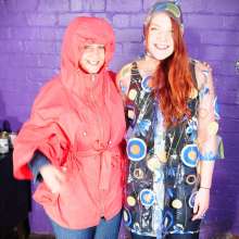 DungeonMasterOne: Morgana and Scarlet destroy each other with custard in rainwear and denim!